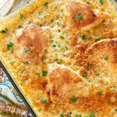 Herb Cream Chicken Steak Baked Rice (3 lbs)